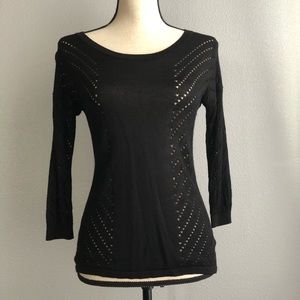 Express 3/4 Sleeve Sweater Blouse
